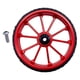 thumbnail image 2 of - Bicicleta plegable con rodamiento sellado para bicicleta, estante de carga trasera, color rojo Cola Rueda fácil de bicicleta plegable, 2 of 7