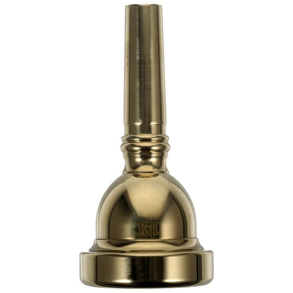 OUNONA Universal Golden Metal Trombone Mouthpiece for Alto Trombone, Brass Instrument Accessory
