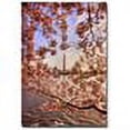 thumbnail image 2 of Trademark Fine Art "Cherry Blossoms at the Washington Monument" Canvas Art by Lois Bryan, 2 of 4