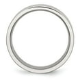thumbnail image 2 of Chisel Stainless Steel Polished with Satin Center 8mm Grooved Band, 2 of 7