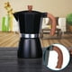 thumbnail image 3 of Cafetera Moka de 3 Tazas, Cafetera ExpréS, Cafetera Cubana, Herramienta para el Hogar y la Oficina (150 Ml, Negra), 3 of 8