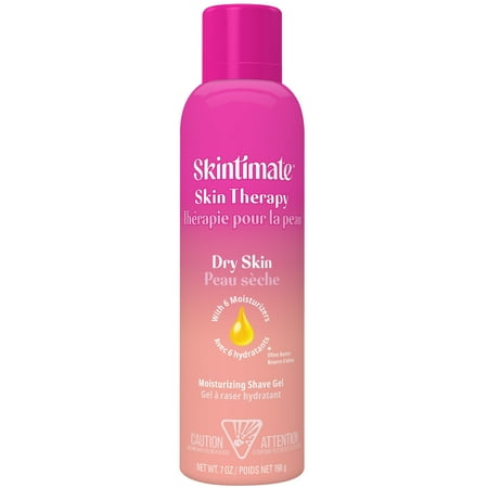 Skintimate Skin Therapy Dry Skin Women's Shave Gel, 7 Oz