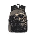 thumbnail image 1 of Easygdp Vintage Dog Illustration Mochila Casual para Portátil, Mochila para Escuela, Viajes, Negocios, 1 of 6