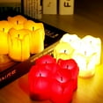 thumbnail image 2 of Yeacher 1pcs YK5015 Flameless LED Candle Light Bright Flickering Bulb Battery Operated Tea Light with, 2 of 8