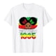 thumbnail image 1 of Camiseta de manga corta con estampado de letras informal para mujer Pompotops  FGAJ2849, 1 of 4