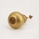 thumbnail image 3 of Calabaza de latón puro antigua con tapa abierta, calabaza de chisme, artesanías para decoración del hogar, regalos, 3 of 4