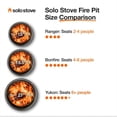 thumbnail image 2 of Solo Stove Essential Pellet Bundle, Bonfire 19.5" Smokeless Fire Pit, Stand, Lid, Adapter, 2 of 5