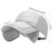 thumbnail image 4 of Sombrero Béisbol Con Protector Solar Pesca Al Aire Libre Montaining H () Gray, 4 of 9