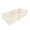 thumbnail image 2 of YAHHU Retractable Storage Box PP Stackable Sundries Storage Bin Pantry Organizer Container Box for Bedroom Living Room Office, White, 12 inches / 30.5 cm, 2 of 10