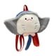 thumbnail image 1 of Mochila de peluche con correas de hombro ajustables, moderna bolsa de peluche Raya, 1 of 9