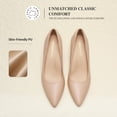 thumbnail image 6 of DREAM PAIRS Women's High Heels Pump Closed Pointed Toe Slip On Stiletto Dress Shoes Fashion Wedding Bridal Work Office Comfortable Pumps Shoes, 6 of 7