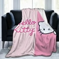 thumbnail image 6 of Hello Kitty Throw Blanket, Cozy Flannel Blankets For Boys Girls, Super Soft Warm Blanket For Couch Sofa Bed, 6 of 9
