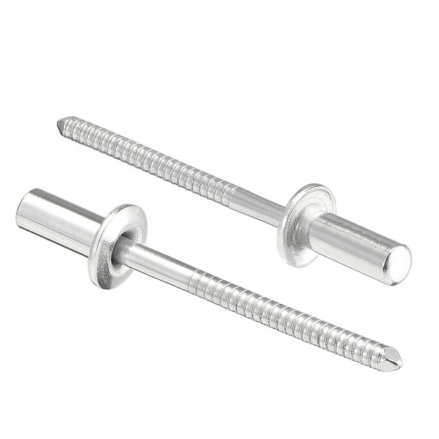 Unique Bargains 4mm x 11mm 304 Rivets Aveugles en Acier Inoxydable 50 Pack