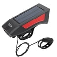 thumbnail image 1 of Luz de Bocina de Bicicleta ANGGREK de energía Solar 3LED Impermeable Negro rojo, 1 of 8