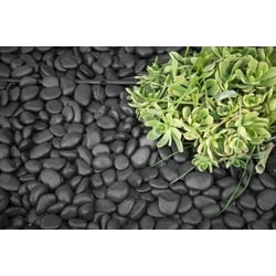 Destin White 3-5cm Natural White Pebbles, 30lb