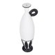 thumbnail image 3 of Florero Decorativo Moderno Macarena Blanco y Negro Resina 11cmx10cmx35cm, 3 of 8