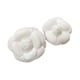 thumbnail image 5 of 2 broches de flores de camelia, alfileres de flores de tela, accesorios para el cabello hechos a mano, tela vaquera Blanco, 5 of 9