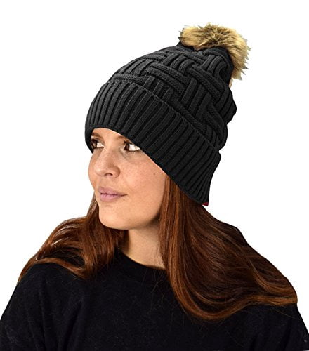 Peach Couture Unisex Thick Knitted 