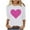 White#182, variant on YOIAVAIOY Vintage Tees for Women Fashion Round Neck Long Sleeve Printed T-Shirt Casual Tops Y2k Holiday Party Outfits White S