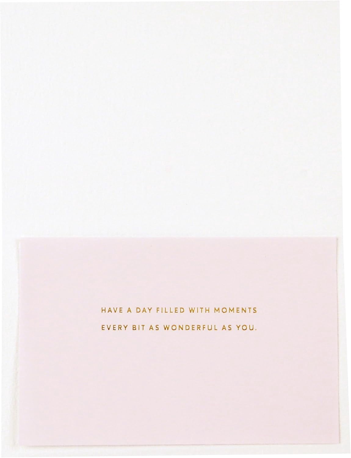 Signature Mother's Day Card (Cut Paper Flowers Have a Wonderful Day)