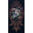 thumbnail image 2 of Riddle and Co. LLC,  9x14 Gold Ornate Wood Framed with Double Matting Museum Art Print Titled - Rose Tapestry II, 2 of 4