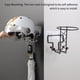 thumbnail image 4 of Wosthever Soporte para casco de motocicleta de hierro, repuesto autoadhesivo, Color sólido, resistente, soporte para bolso, accesorios para Almacenamiento y organización del hogar, 4 of 6