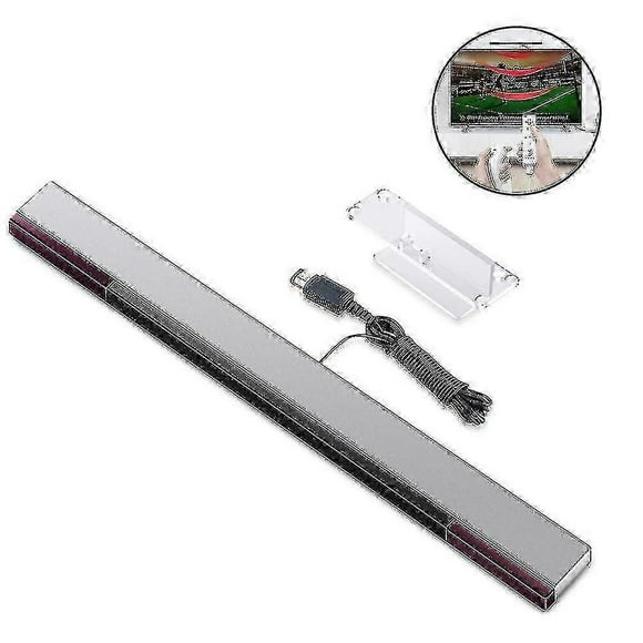 Sensor Bar Compatible With Wii, Replacement Wired Infrared Ray Sensor Bar