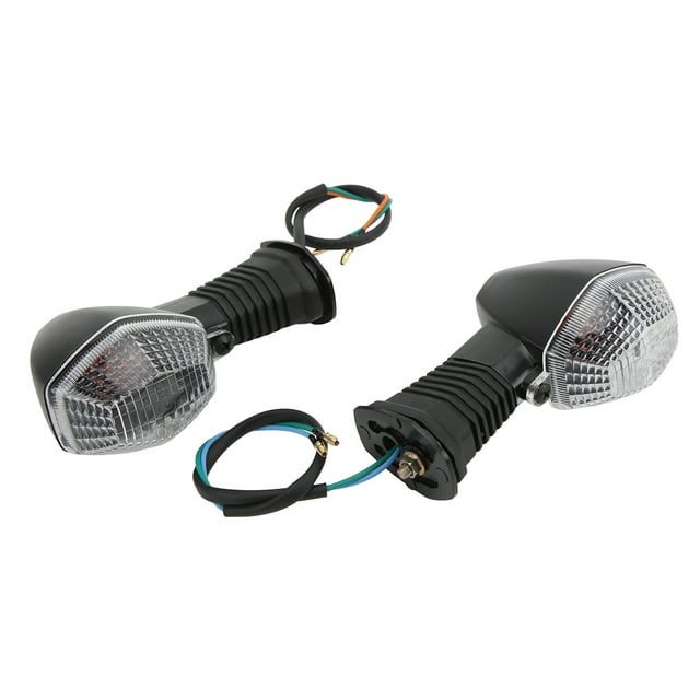Motorcycle Front Turn Signal Light, 2pcs Wear Resistant Portable Motorcycle Signal Light Compact For Outing ANGGREK No