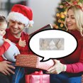 thumbnail image 4 of Horivan Champagne Christmas Ball Ornaments Plastic Shatterproof 24PCS for Tree Decorations Holiday Party Supplies Bulk Home Festive Decor, 4 of 6