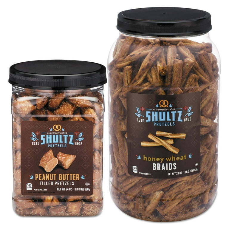 Pretzels, Honey Wheat, Tub, 1.44 oz Pretzels, Honey Wheat, Tub, 1.44 oz