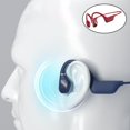 thumbnail image 3 of Auriculares de conducción ósea 5.0, Auriculares inalámbricos deportivos con oreja abierta a prueba de sudor, para , conducción, - rojo, 3 of 10