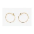 thumbnail image 2 of Banana Republic Pendientes de aro retorcidos para mujer, ,, 2 of 2