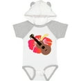 thumbnail image 3 of Inktastic Ukulele Hawaiian Music Gift Girls Baby Bodysuit, 3 of 5