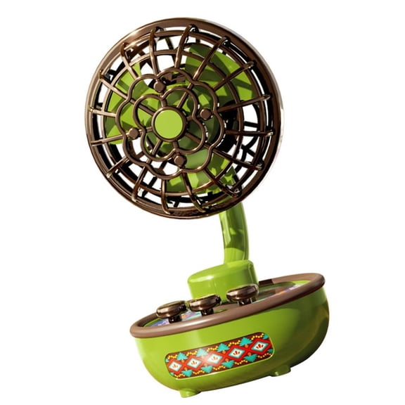 ZELVINN Portable Air Cooling Desktop Table Fan Rechargeable Air Circulators Fan for Offices Home Outdoor Travel School Use