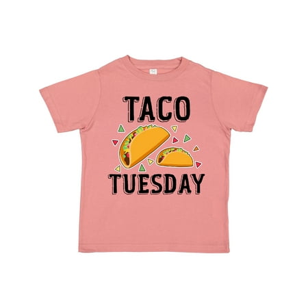 

Inktastic Taco Tuesday Boys or Girls Toddler T-Shirt