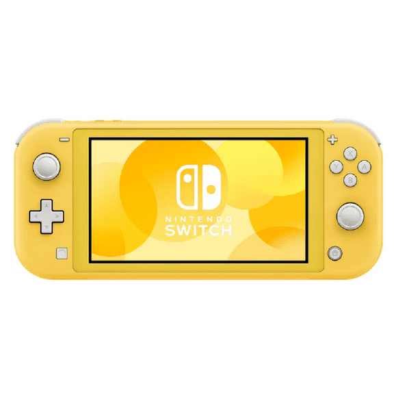 Restored Nintendo Switch Lite Game Console with Retrofam Charger International Version, Yellow (Refurbished)