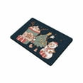 thumbnail image 3 of Christmas Doormat Indoor Outdoor Rug Funny Front Welcome Decorative Door Mat Anti-Slip Rubber Seasonal Winter Merry Christmas Day Entrance Floor Decortion 24 x 16 Inch 30x 18 Inch, 3 of 5