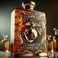 thumbnail image 6 of 250 Anniversary Whiskey Bottle, 250th Anniversary Whiskey Decanter, We The People Whiskey Glass, 1776-2026, Glass, Amber Brown, 7.6x6.6 Inches, 6 of 7