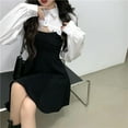 thumbnail image 3 of kurtrusly Faux Col Demi-Blouse Chemise Filles Robe Détachable Mode Col Blanc TG TG 1Set, 3 of 6