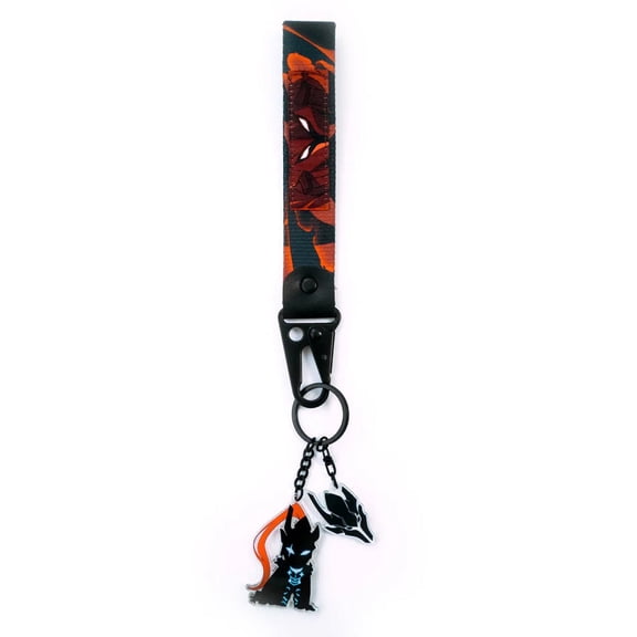 Solo Leveling x Otaku Collab – IGRIS Key Chain & Wrist Strap Bundle | Anime Gift Set for Fans & Collectors