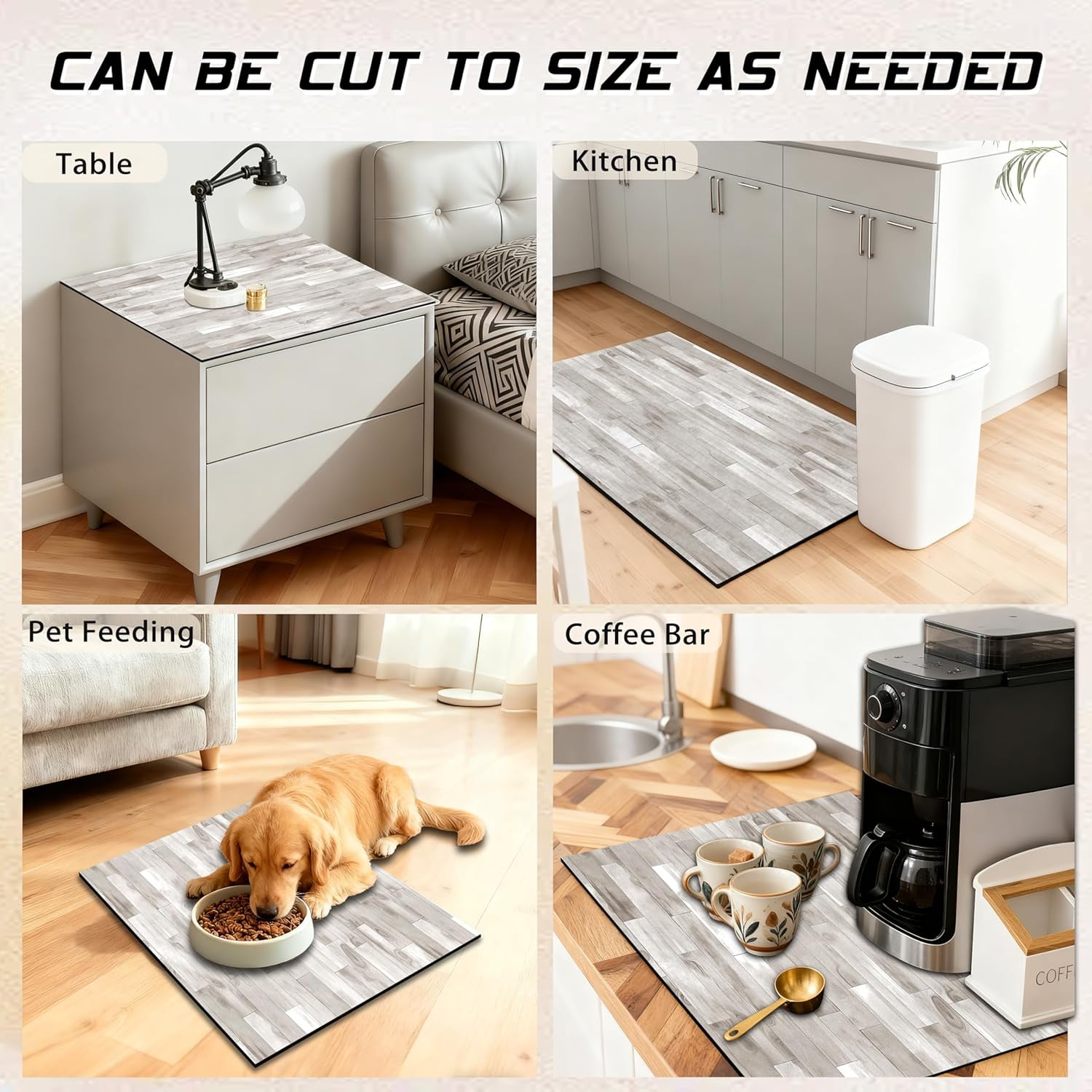 Washer and Dryer Covers for the Top 23.6" X 19.7", Washer and Dryer Top Protector Mat, Non Slip Washing Machine Dust Cover Pad for Laundry Room Kitchen Home Decor