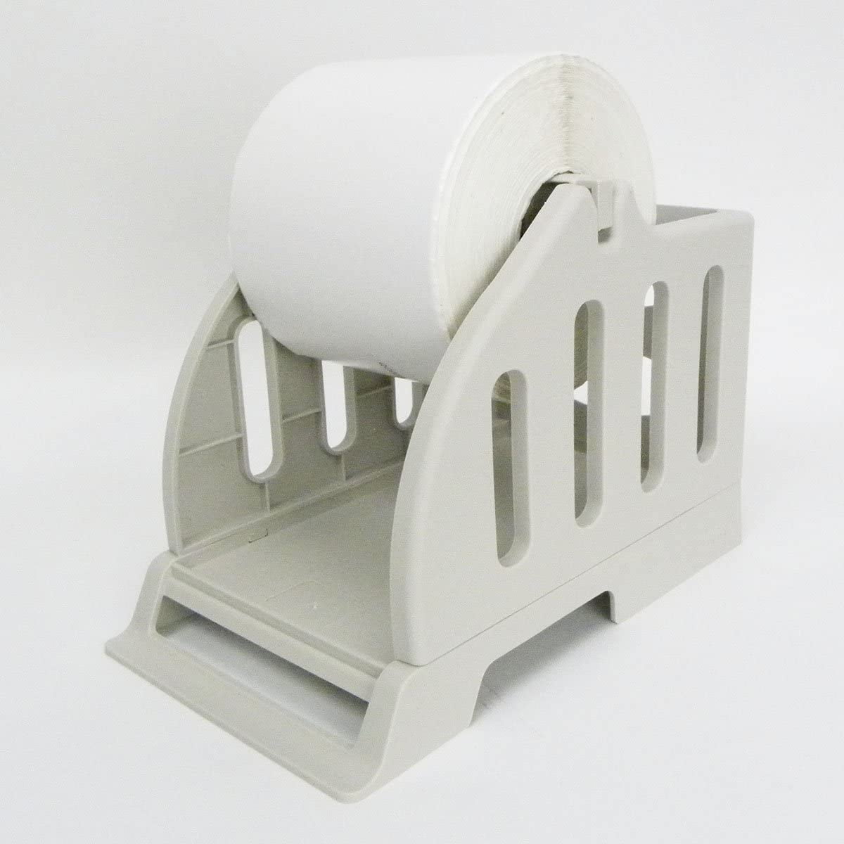 Label Holder for Rolls and Fan-Fold Labels Great for Desktop Thermal Printers 