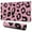 Pink and Black, variant on Long Mouse Pads for Desk,Green and Dark Green Giraffe Pattern Desk Mats on Top Of Desks, Desk Mouse Pad Extra Large with 3mm Non-Slip Base and Stitched Edge for Gaming,Office,Work,Home 31.5"x11.8"