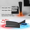 thumbnail image 2 of Horizontal Stand Compatible With Ps5 Disc & Digital Editions, Ps5 Base Stand, Ps5 Accessories Console Games Accessories, 2 of 5