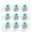 Opaque, variant on Elf Movie Cotton-Headed Ninny-Muggins Planner Calendar Scrapbooking Crafting Stickers