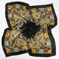 thumbnail image 6 of AWAYTR 35" Large Square Satin Head Scarf - Silk Hair Scarf Square Hair Bandanas Women Sleeping Head Wraps, 6 of 8