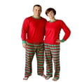 thumbnail image 3 of Pijamas navideños a rayas para niños y niñas de Europa y América, para hombres y mujeres, ropa de casa multicolor, 3 of 4