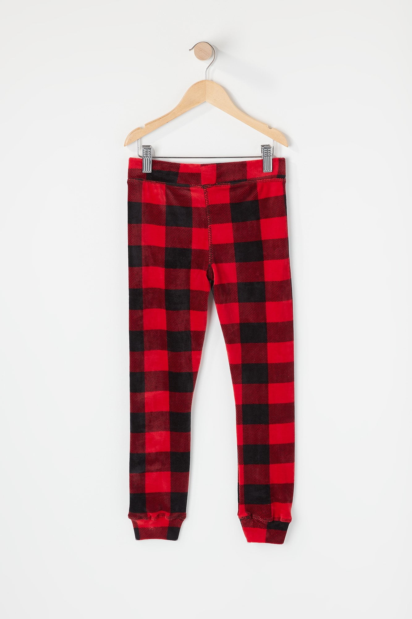 Urban Kids Youth Girls Velour Plaid Printed Pajama Pant Walmart Canada