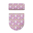 thumbnail image 5 of HELLHERO Easter Egg Pattern Toilet Lid Dust Cover Set, Elastic Installation Polyester Toilet Seat Cover, 17x21 Inches, 5 of 8