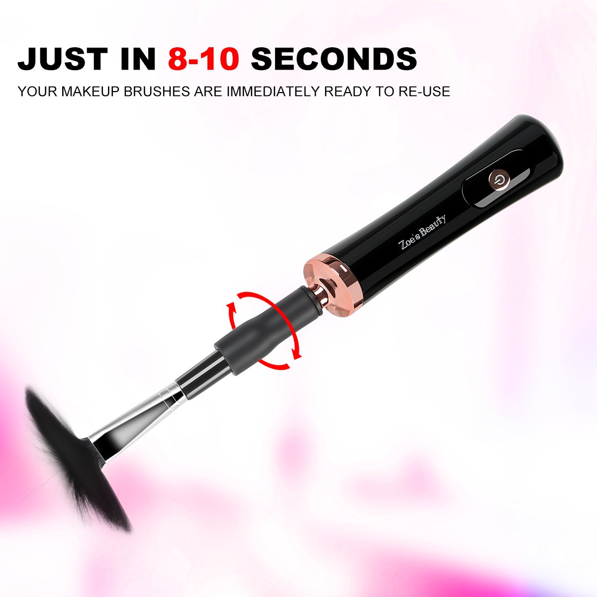 Makeup Brush Cleaner & Dryer Kit Upgraded,The Best Portable Electronic